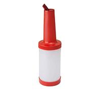 Beaumont Save and Pour Professional Quart Red