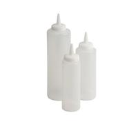 Beaumont Squeeze Sauce Bottle Clear 12oz