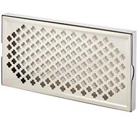 Beaumont Stainless Steel Drip Tray 300 x 150mm - Bar Drainer with Removable Plate, Dishwasher Safe, Catches Spills, for Bars and Restaurants