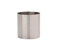 Beaumont Stainless Steel Wine Measure 125 ml, Silver, 125 ml Wine Measure, CE Stamped for Industry Standard Accuracy, Barware, Thimble Measure, D961