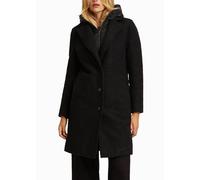 BEAUMONT Tara Black Boucle Blazer Coat Size: 40, Colour: Black Fabric