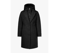 BEAUMONT Tara Black Boucle Blazer Coat Size: 46, Colour: Black Fabric