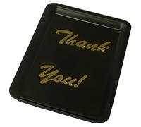 Beaumont Thank You Tip Tray Black