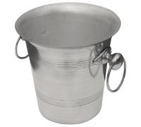 Beaumont Wine and Champagne Bucket Made of Aluminium with 2 Handles