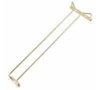 Beaumont Wine Glass Rack Made of Polished Brass - 36x155x410mm