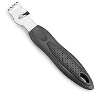 Beaumont Zester and Canale Cutter - Lime and Lemons Peeler, Ideal for Garnishing Cocktails, Stainless Steel, Comfortable Hanlde