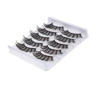 Beaupretty 1 Box Natural Volume False Eyelash Extensions DIY Fake Lashes for Women Makeup Easy to Apply Remove for Daily Wear Cosplay and Special Events