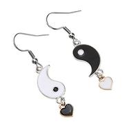 Beaupretty 1 Pair Tai Chi Fish Earrings Creative Dangle Statement Earrings for Women Stylish Jewelry Comfortable Fashionable Accessory for Everyday Wear Versatile for Any Occasion