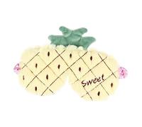 Beaupretty 1 PC Cartoon Fruit Plush Sleep Mask Breathable Eye Mask for Comfortable Sleep Soft Shading Blindfold for Travel Unique Pineapple Design for Friends and Family Random Color