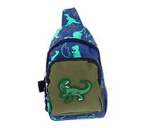 Beaupretty 1 PC Nylon Waist Bag Cute Dinosaur Chest Bag for Smooth Zipper Versatile Storage for Snacks Phones and Keys for