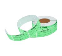 Beaupretty 1 Roll 500 Pcs 1 X 2.25 Inch Inspection Maintenance Inventory Labels Small Self-Adhesive Stickers for Shipping Handling Warehouse Management