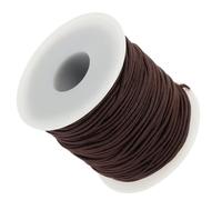 Beaupretty 1 Roll Elastic Bracelet Cord for DIY Handmade Crafts, Multipurpose Stretchy Beading String Made of Rubber Band and Cotton, Restores Original Length, for Jewelry Making