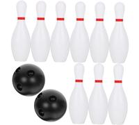 Beaupretty 1 Set Bowling Set with Pins Balls Indoor Outdoor Sensory Game for Active Interaction for Kindergarten Physical Education
