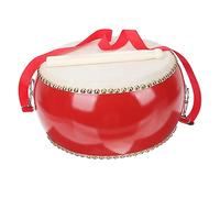 Beaupretty 1 Set Cowhide Waist Drum with Drumsticks Musical Percussion for Celebrations and Music Education Develop Rhythm Skills and Listening Abilities