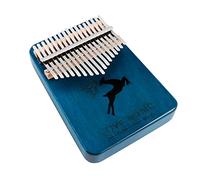 Beaupretty 1 Set Creative Thumb Piano Key Kalimba for Beginners Solid Musical Instrument with Basic Tutorials Box Shaped Design for Full Resonance and Beautiful Melodies