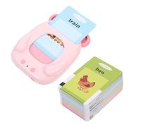 Beaupretty 1 Set Early Educational English Learning Machine with Cards Interactive Audio Device for Language Recognition Vocabulary Building