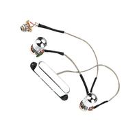 Beaupretty 1 Set Electric Guitar Pickup Replacement with Pre Wired Wiring Harness Easy Installation for Electric Guitar Accessories Durable Construction for Beginners and Professionals