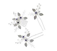 Beaupretty 1 Set Elegant Pearl Flower Hair Comb Bridal Headdress for Weddings Proms Special Occasions Unique Design Easy to Wear Adds Charm to Your Outfit