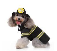 Beaupretty 1 Set Fire Engine Dog Costume Pet Clothing XL Transformed Coat for Dogs Cats Festive Performance Clothing for Special Occasions Comfortable and Stylish for Your Pet