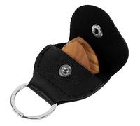 Beaupretty 1 Set Guitar Pick Holder Set Portable PU Pick Organizer Convenient Keyring Design for Guitarists Lightweight Case for Go Playing