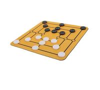 Beaupretty 1 Set Nine Men Morris Chess Board Game Portable Desktop Board Game for Family Gatherings Enhance Strategic Thinking Strengthen Bonds for Holiday Fun and