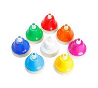 Beaupretty 1 Set Note Metal Hand Bell Colorful Percussion for Engaging Musical Instrument for Early Education and Cognitive Development Boys