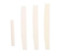 Beaupretty 1 Set Ox Bone Bridge and Saddle for Acoustic Guitar Enhanced Resonance Improved Sound Projection Guitar Maintenance Accessories Comfortable Playing Experience Replacement Parts for