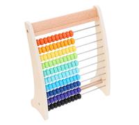 Beaupretty 1 set Wooden Abacus Educational for Vintage Style Arithmetic Learning Tool for Boys Develop Math Skills Critical Thinking Hand Eye Coordination