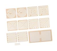 Beaupretty 1 set Wooden Train Set for Montessori Inspired for Fine Motor Skills and Cognitive Development Enhances Engagement and Attention for Parent Interaction
