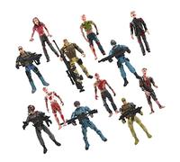 Beaupretty 1 Set Zombie Dolls Soldier Action Figures Flexible Playthings for Boys Interactive Party for Realistic Combat Scenes Parent Engagement