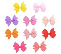 Beaupretty 10 pcs Non Skid Hair Bow Clips for Bow Accessories for Daily Life Birthdays and Festive Occasions Comfortable and Easy to Wear Hair Decorations