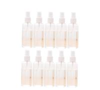 Beaupretty 10 Pcs Refillable Makeup Spray Bottles Portable Travel Cosmetic Containers Plastic Fine Mist Sprayers for Essential Oils Cleaning Liquids