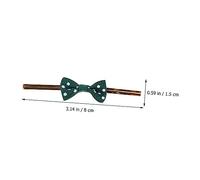 Beaupretty 100 Pcs Lollipop Sealing Bows Polyester Gift Packaging Bowknot for Candy Cookies Chocolates Birthday Party Decoration Easy to Tie and Untie