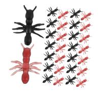 Beaupretty 1000pcs Realistic Plastic Ants Lightweight Portable Insect Models for Halloween Party Pranks Garden Decor and Educational Nature Exploration Black and Brown Simulation Bugs