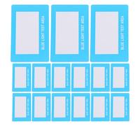 Beaupretty 100pcs Anti-blue Light Tester Card Blue Light Test Cards Universal Compatibility Glasses Verification Paper Material 2.44x1.65x0.00in Size Home Eyeglasses Supplies