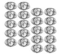 Beaupretty 100pcs Beard Cover Nylon Black Disposable Fine Mesh Elastic Loop Gentle Protection for Men Food Service Barbershops
