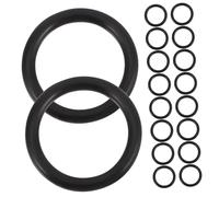 Beaupretty 100pcs Black Rubber O Ring Sealing Gaskets for Guitar Pickup Knob Accessories Durable Guitar Parts Maintenance and Emergency Replacement