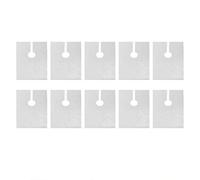 Beaupretty 100pcs Disposable Hair Cutting Caps Salon Cape Clear Transparent Haircut Cape for Cutting Coloring Dyeing Perm Dye Shampoo