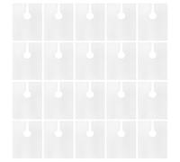 Beaupretty 100pcs Disposable Hair Cutting Caps Salon Cape Clear Transparent Haircut Cape for Cutting Coloring Dyeing Perm Dye Shampoo