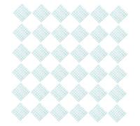 Beaupretty 100pcs Disposable Makeup Hand Palettes for Mixing Eyeshadow and Blush Pu Film Cosmetic Plates
