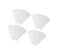 Beaupretty 100pcs Disposable Sweat-absorbing Patches for Shirt Collar and Hat Sweat Liner Protector White Sweat Patches for Collars Sweatproof Stickers for Clothes