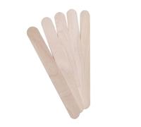 Beaupretty 100pcs Disposable Wooden Waxing Spatulas Hypoallergenic Wax Applicators for Hair Removal for Sensitive Skin for Beauty Treatments