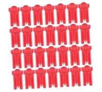 Beaupretty 100pcs Eyelash Glue Pin Replacement Heads Plastic Anti-blocking Fine Nozzle Tips for Eyelash Extension Bottle Professional Salon Use