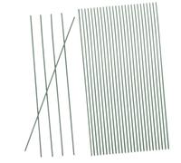 Beaupretty 100pcs Green Floral Stem Wires for DIY Flower Crafts Metal Rods Fake Floral Support Wire for Wreath Making Rose Crochet Flower Arranging Home Wedding Decor