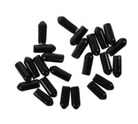 Beaupretty 100pcs Headband Rubber Ends Covers for Wigs Protective End Cap Cove Hairband Protectors Diy Craft Supplies