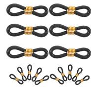 Beaupretty 100pcs Leg Bands Chicken Hobble Braces Adjustable Design Corrective Support Rubber Metal Leg Hobble for Poultry Ducks Chicks