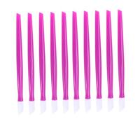 Beaupretty 100Pcs Nail Cuticle Tools for Manicure Professional Dead Skin Remover Sticks Purple Wooden Nail Art Tools for Home and Salon Use