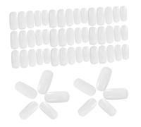 Beaupretty 100pcs Nail Practice Tips for Nail Art Display Flexible Mechanical Hand for Beginners Professionals Essential