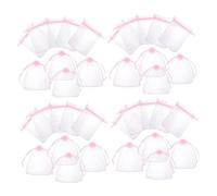 Beaupretty 100pcs Small Mesh Drawstring Gift Bags for Weddings Parties Birthdays Lightweight Compact Candy Favor Pouches Easy Open Close Suitable for Christmas Anniversaries and Church Events