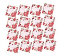 Beaupretty 100pcs Strawberry Themed Disposable Napkins for Restaurants Tea Parties Christmas Halloween and Spring Celebrations Stylish Tissue Napkins for Family Gatherings and Events